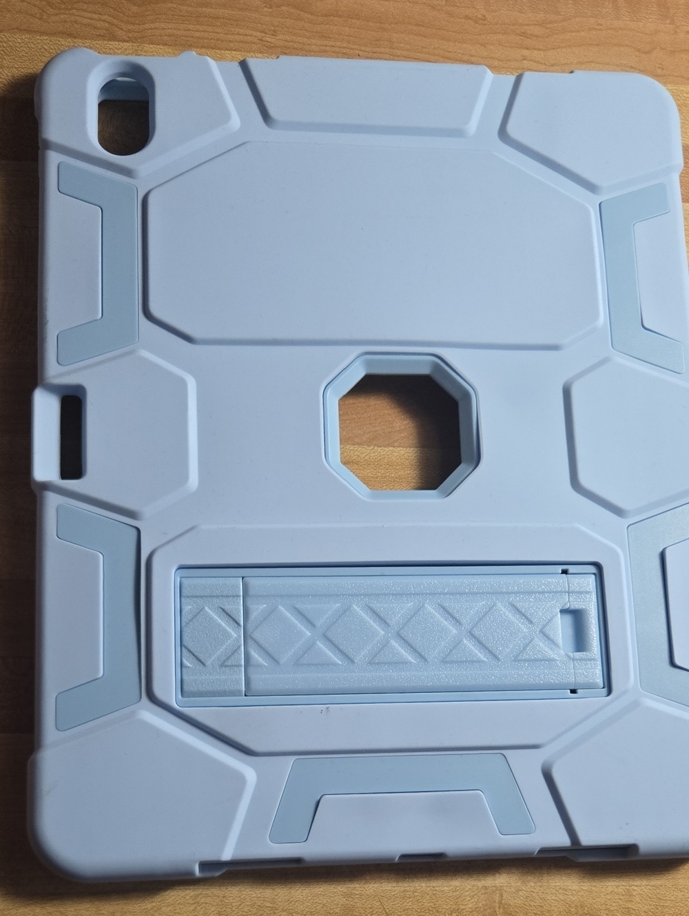 Ipad 13in M3 Rugged Protective Tablet Case with Kickstand - Light Blue